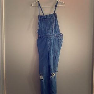 Capri Ripped overalls